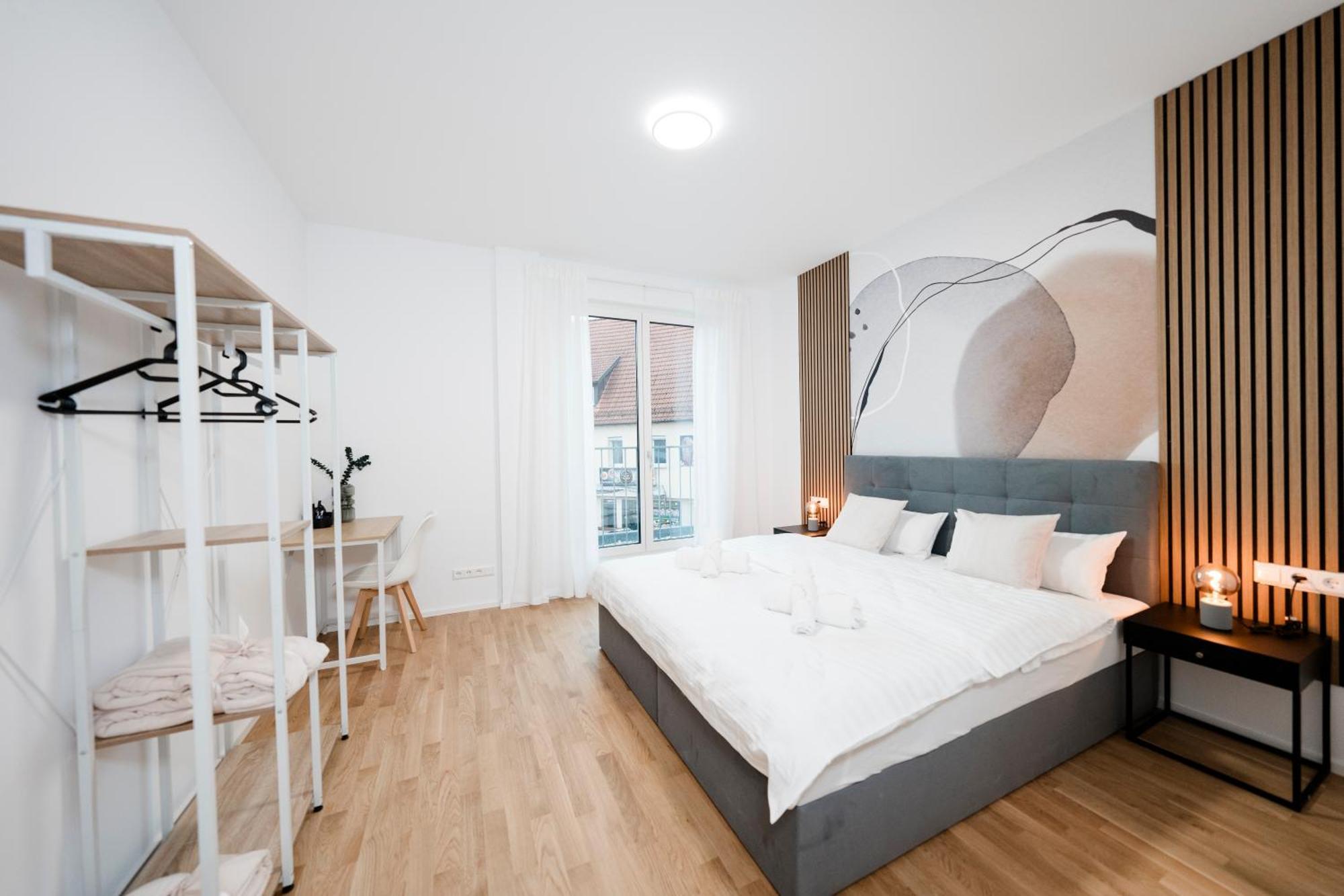 Kocasa-Apartments 01, City-Center Boeblingen, Stellplatz, Balkon, Waipu-Tv מראה חיצוני תמונה